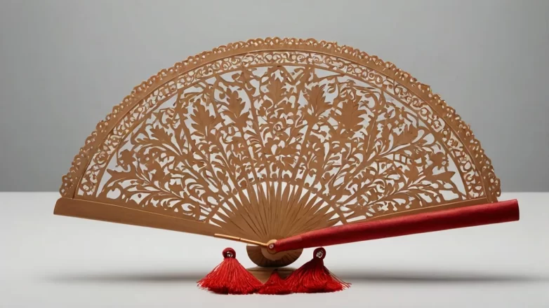 kipas dari kayu cendana