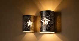 lampu dari kaleng susu